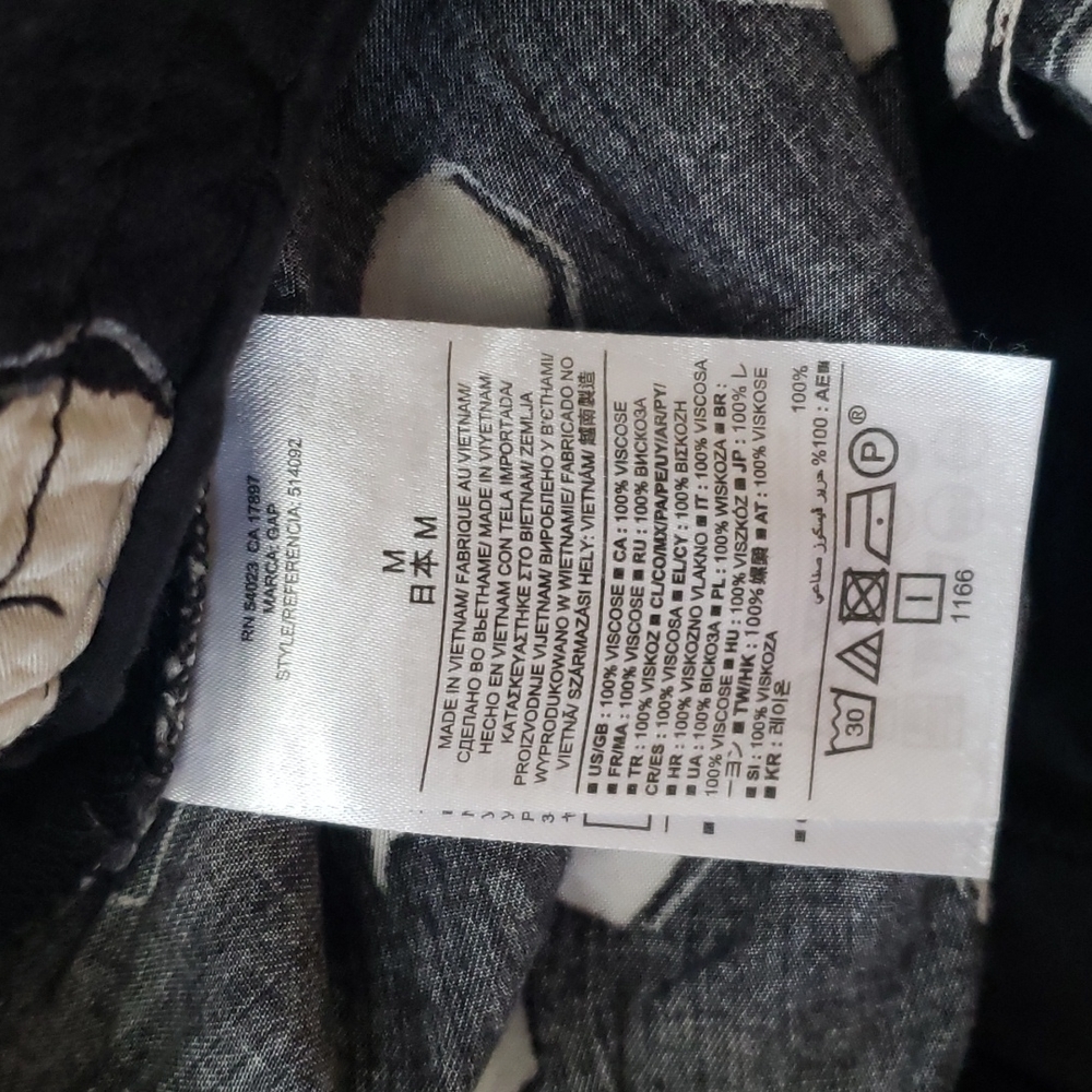 Gap Drawstring Crop Pants (M) - Picture 4 of 4